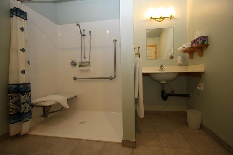 wheel cair accessible bath room